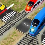 Railroad Crossing Station Sim-spil 3D